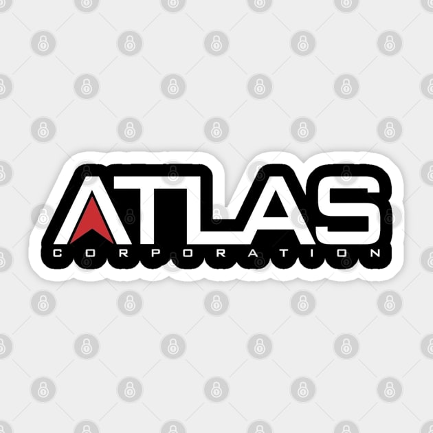 Atlas Corp. - Mitchell 14 Sticker by goast